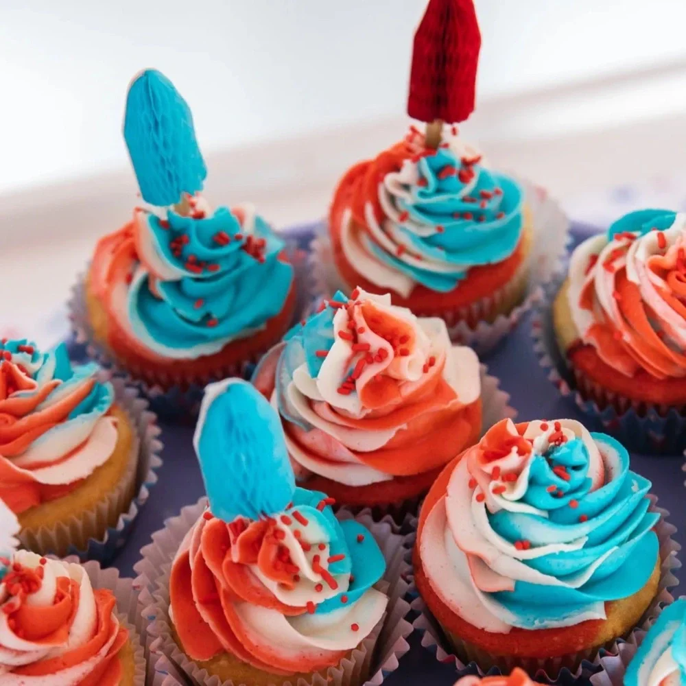 Core Party Prep Rocket Pop Cupcake Kit Liners & Toppers